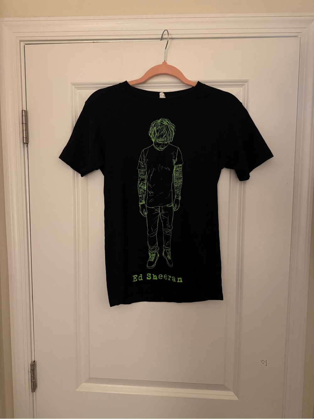 Ed Sheeran concert t-shirt size small
